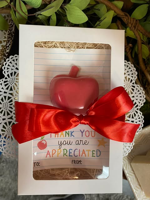Teacher Appreciation Apple Goat Milk Bundle