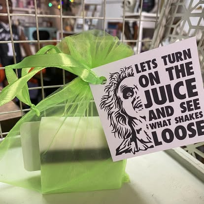 Beetlejuice Soap Bar