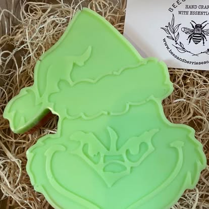 Goat Milk Grinch Soap