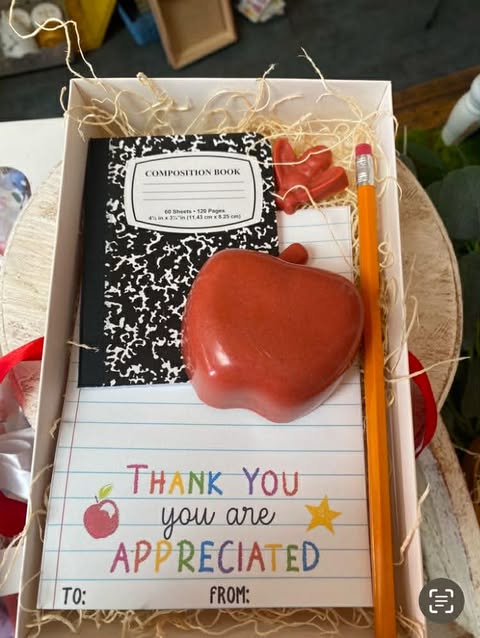 Teacher Appreciation Apple Goat Milk Bundle