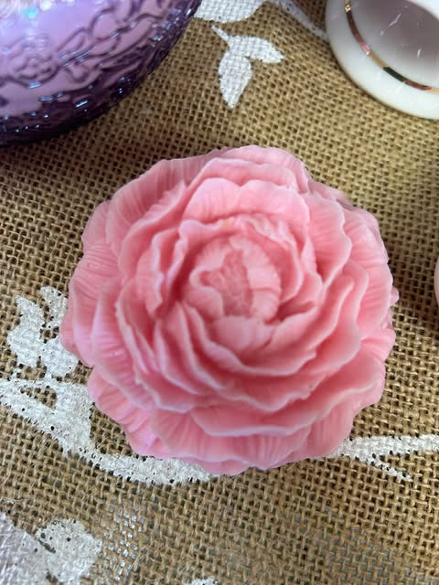Peony Soap Flower