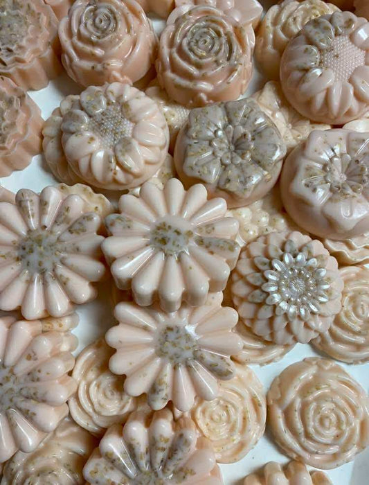 Honey Oat Soap Flower
